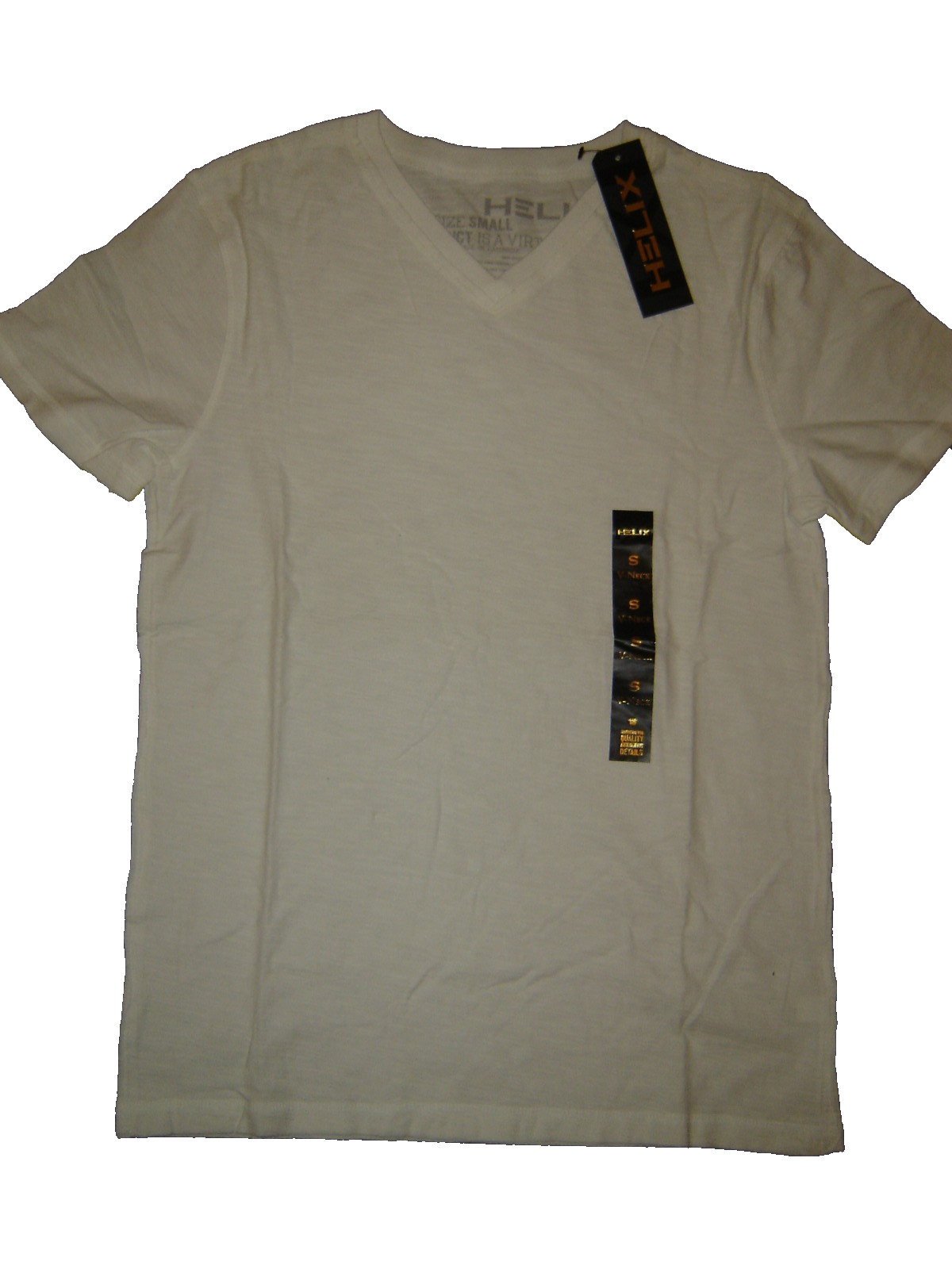 NWT HELIX V Neck Shirt Short Sleeve Size Small Style # HYT101000A gallery