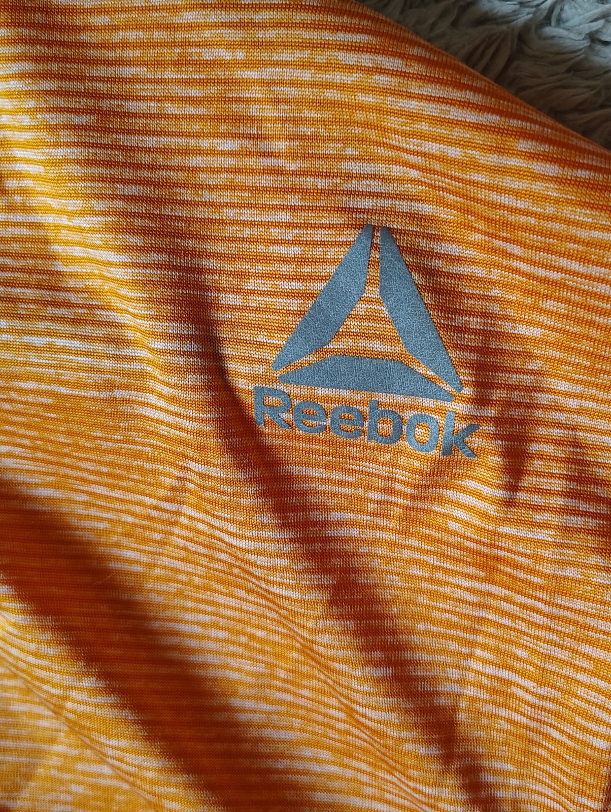 REEBOK SPEEDWICK RELAXED FIT ACTIVE SS SHIRT ORANGE MEN'S 2XL gallery