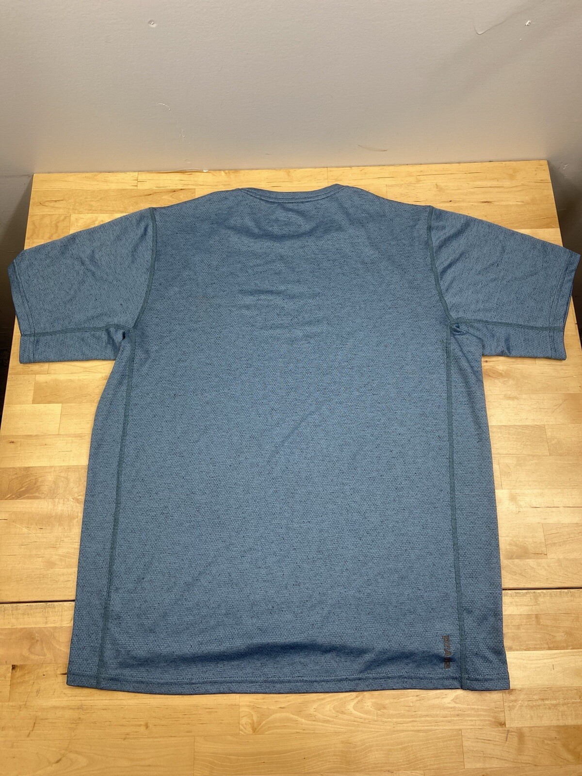 prAna Athletic T Shirt Mens L Blue Casual Activewear Outdoor Crew Neck #8727 gallery