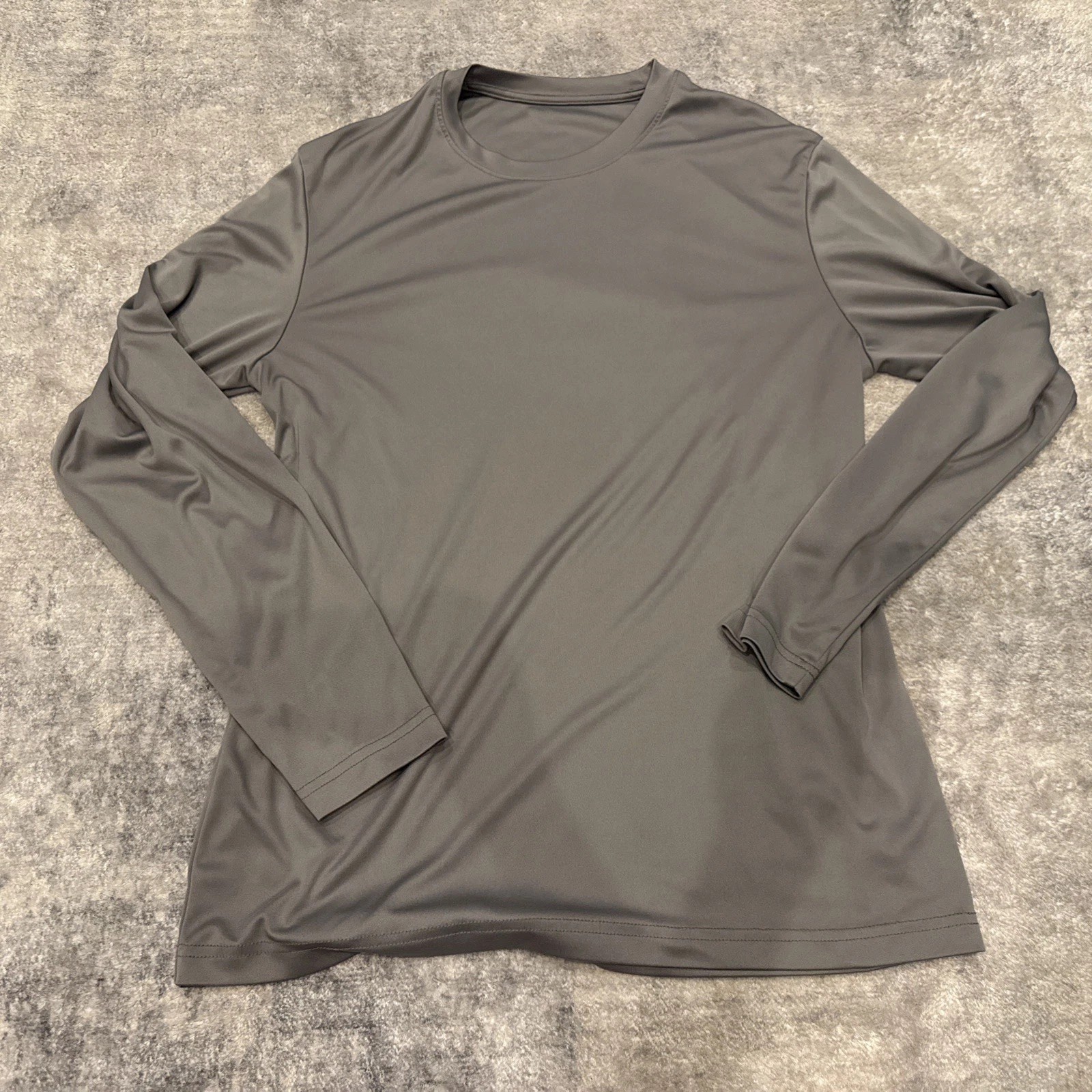 Devops Long Sleeve Gray Polyester Athletic Shirt - Lot Of 2 - Men’s Large gallery
