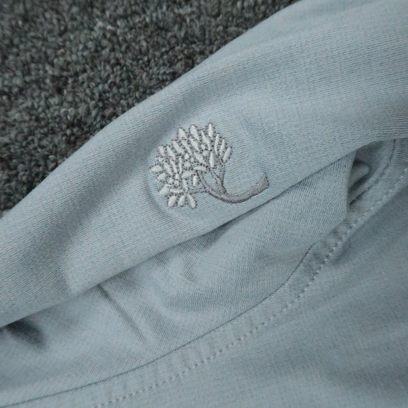 Peter Millar Pullover Mens Large Gray Ross Performance Baseball Collar 1/4 Zip gallery