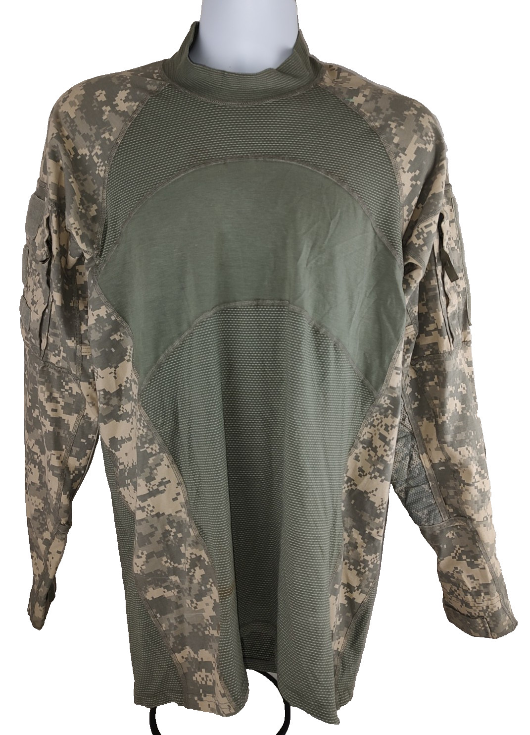 Massif Army Combat Shirt Long Sleeve Men's XL Digital Camo 8415-01-548-7232 Used gallery