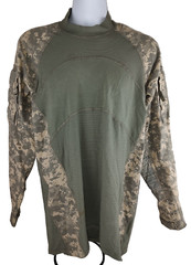 Massif Army Combat Shirt Long Sleeve Men’s XL Digital Camo 8415-01-548-7232 Used