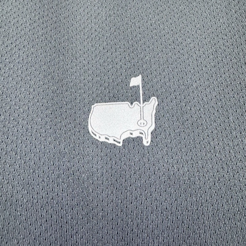 Masters Tech Active Pullover Men's XL Gray Quarter Zip Golf Augusta National gallery