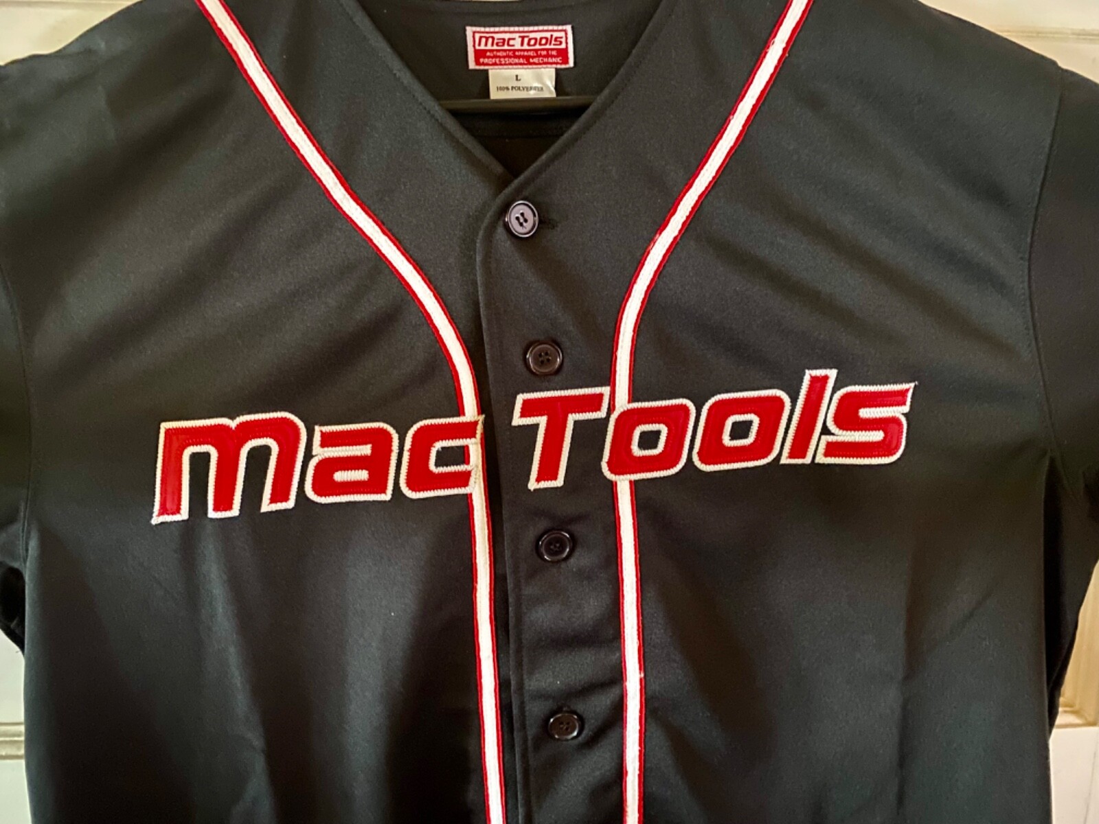 Mac Tools #38 Baseball Style Jersey Size: L - ( Large ) gallery