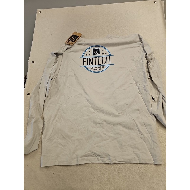 Fintech Coastal Performance Long Sleeve UV Men's Size XXL Gray New gallery