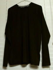 Everlast Sport Men’s Wicking Tee, Black, Long Sleeve, COMPRESSION Fit LARGE, NWT