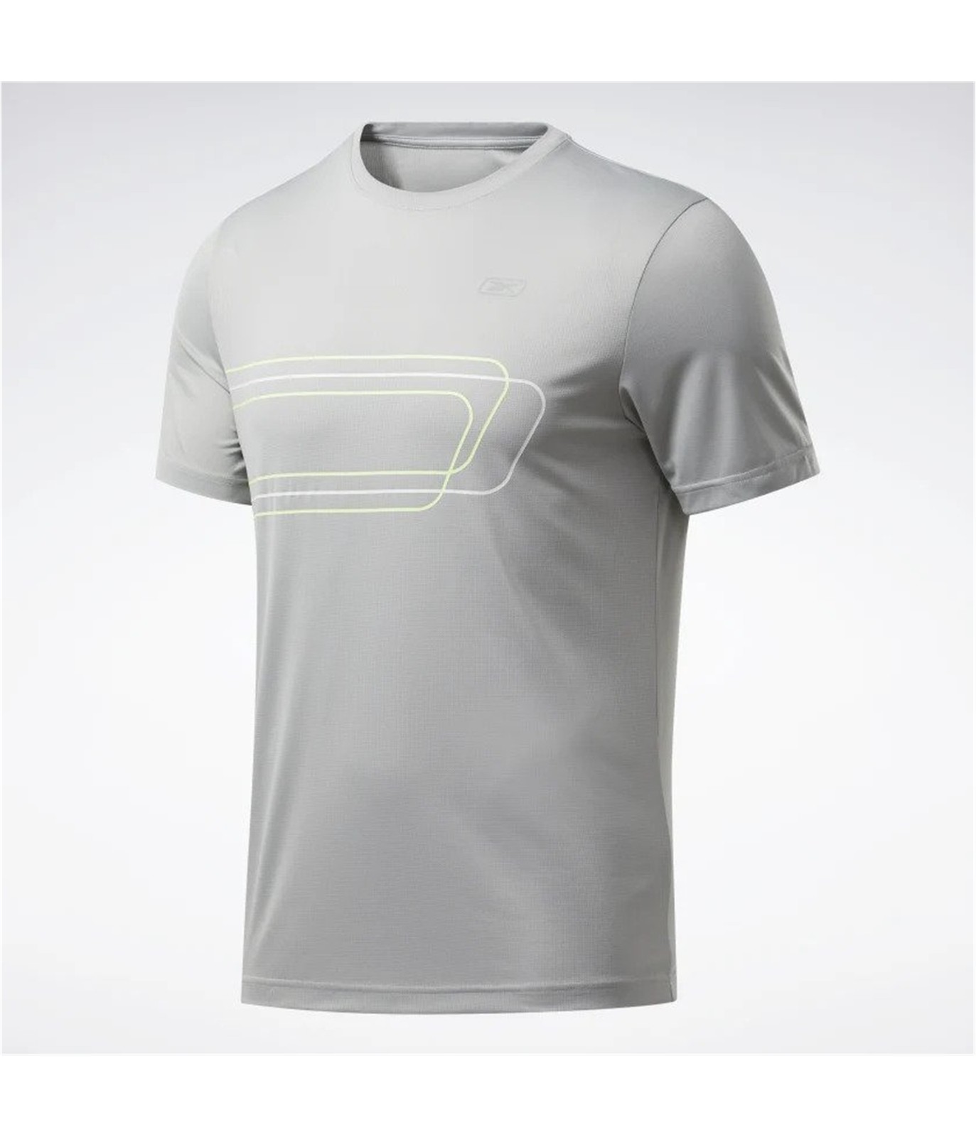 Reebok Mens Premier Graphic T-Shirt, Grey, Medium gallery
