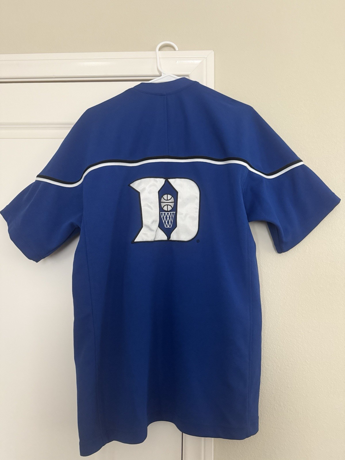 Rare Vintage Nike Duke Blue Devils Warm Up Jersey - Size Medium gallery