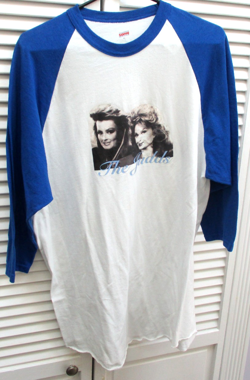 THE JUDDS NAOMI & WYNONNA LONG SLEEVED CONCERT T-SHIRT ADULT XL COUNTRY MUSIC gallery
