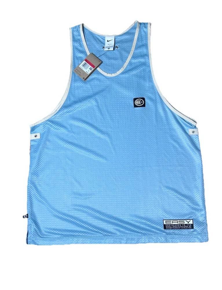 Nike Dri-Fit Kevin Durant Mesh Basketball Jersey DX0333-442 Size Large Blue