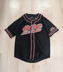 Vintage Mens Orange County Choppers New York Embrodiered Baseball JERSEY Size L