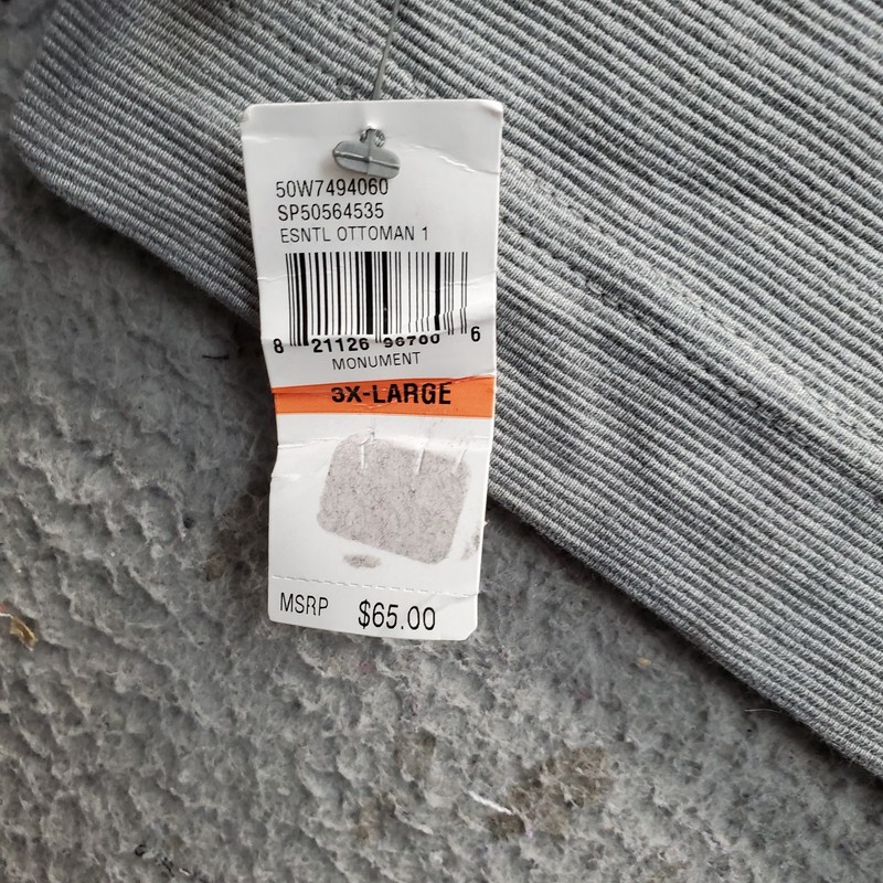Van Heusen 1/4 Zip Pullover Mens 3XL Gray Ottoman Ribbed Long Sleeve Mock Neck gallery