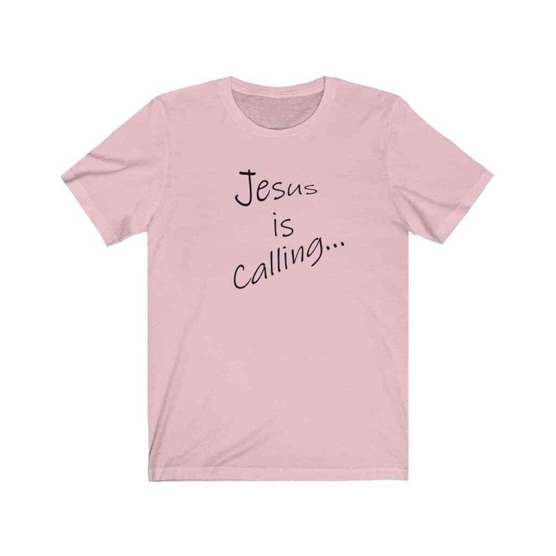 Bella & Canvas Short Sleeve Tee "Jesus is Calling" gallery