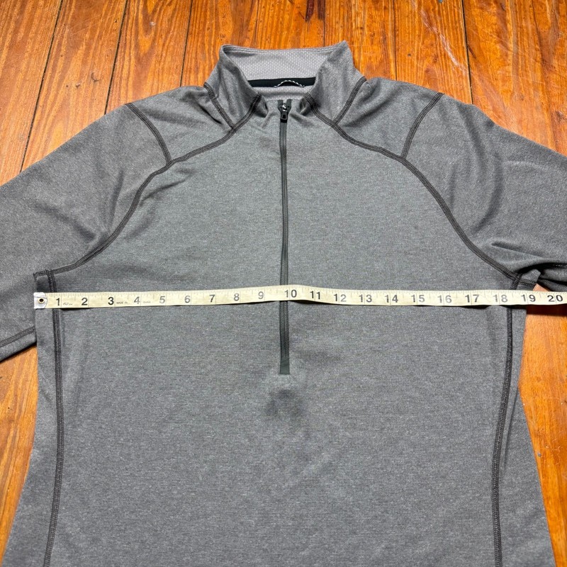 Patagonia Shirt Mens Size Medium Gray Half Zip Capilene 3 Midweight gallery