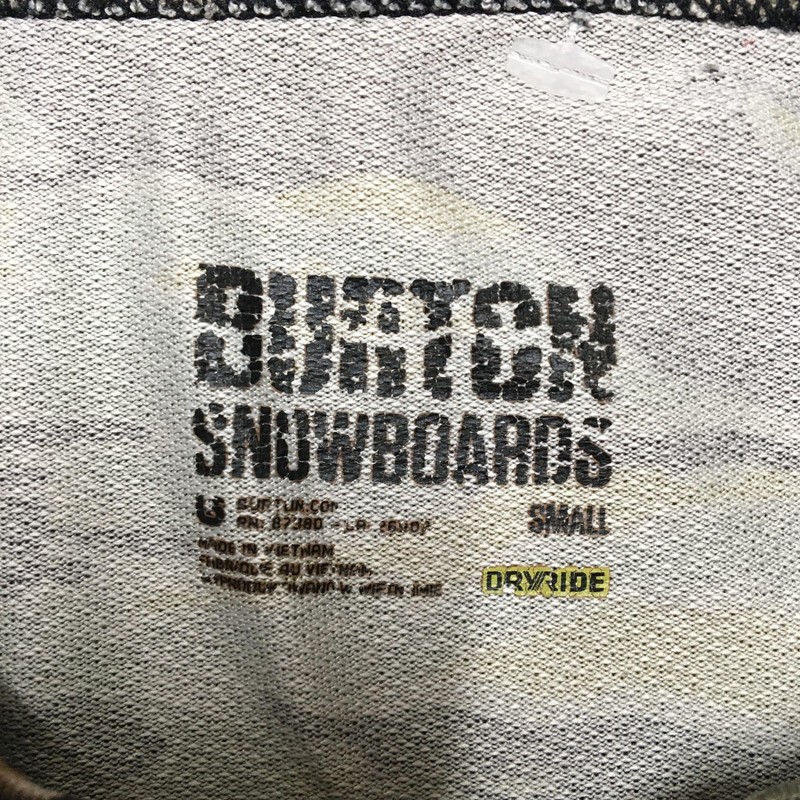 Burton Snowboards Shirt Mens Small Tiger Stripe Camo DRYRIDE Base Layer L/S Crew gallery