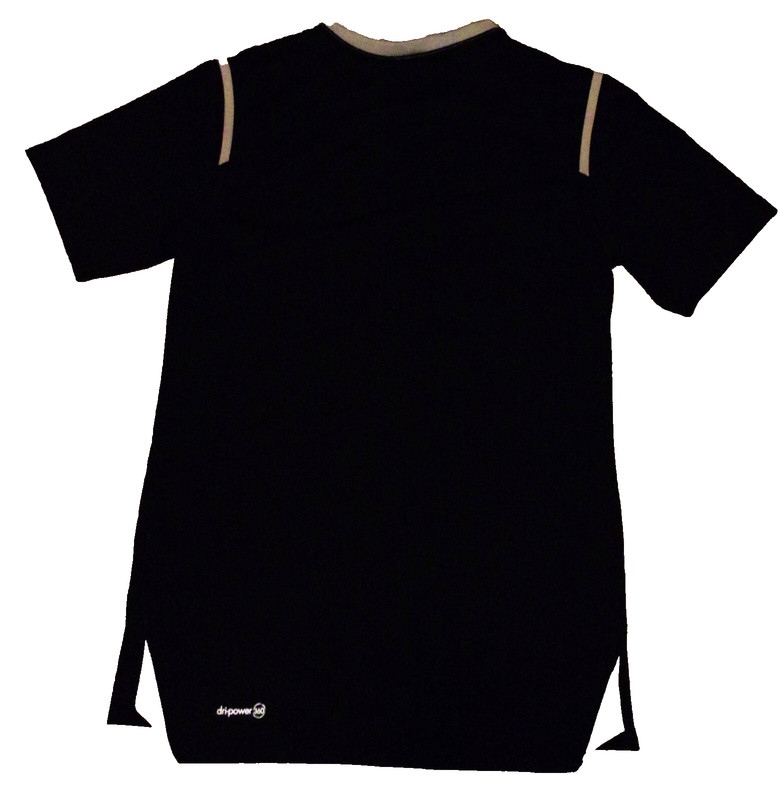 Russel Athletic t shirt Size Mens S Cool Dry Intellifresh Black w/Gray Trim gallery