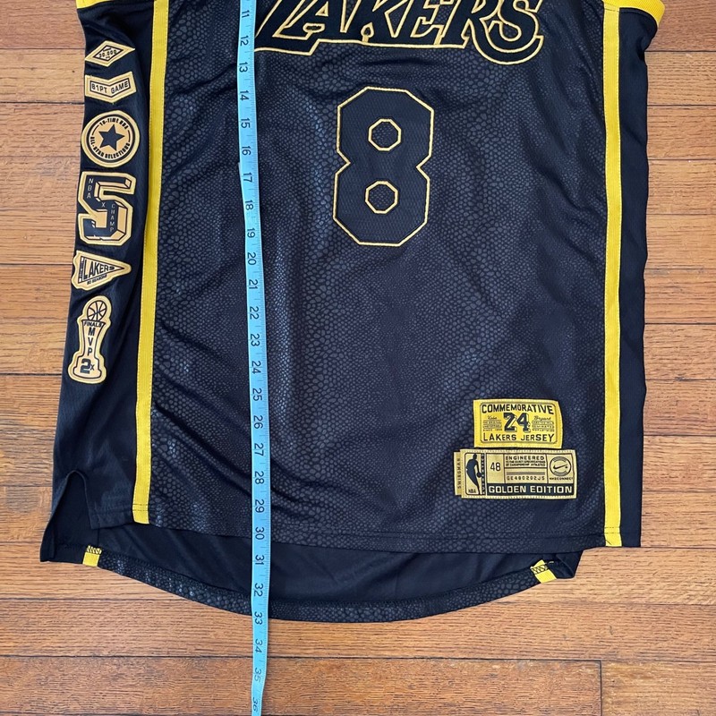 Nike Kobe Bryant Commemorative SnakeSkin Jersey Golden Edition Collectable Sz 48 gallery