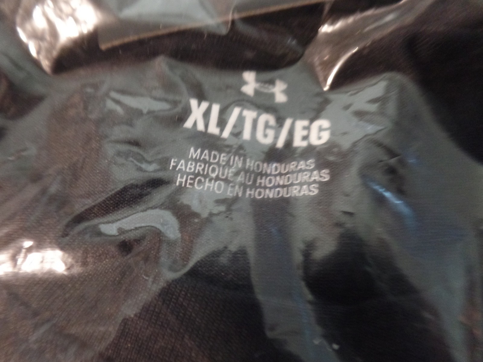 THREE Under Armour Team Tech Mens Short Sleeve BLACK T-Shirts XL NWT S8 gallery