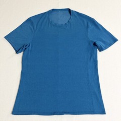 LULULEMON IN MIND SHORT SLEEVE MEN TEE SIZE SMALL BLUE *custom 25