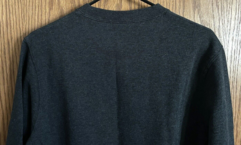 Roundtree & Yorke Black Sport Pullover Sweatshirt Long Sleeves Men's Sz Med NWT gallery