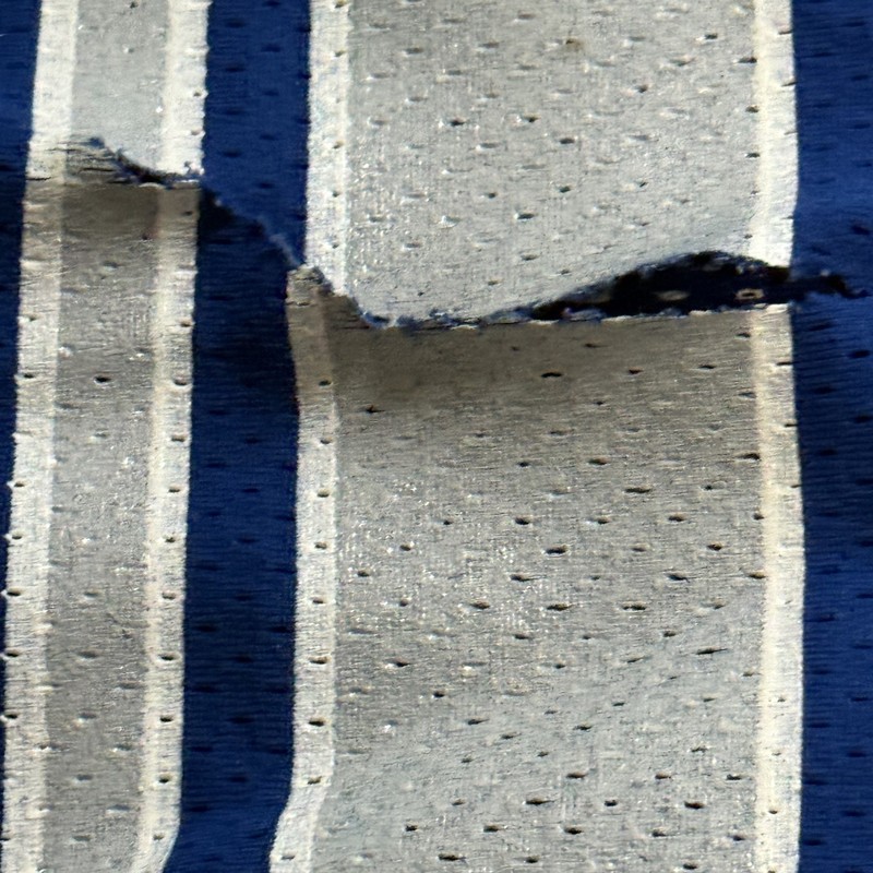 Vintage Champion # 3 Blue Football Jersey Size Large Made USA 70s 80s gallery