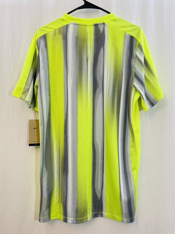 Nike Academy Dri-Fit Futbol Soccer Jersey Top Shirt Volt FZ0505-702 Men's L NWT gallery