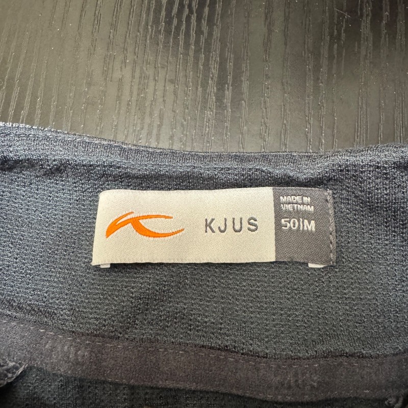 Kjus Liam Techwool Half-Zip Sweater Men's Medium 50 Gray Pullover Company Logo gallery