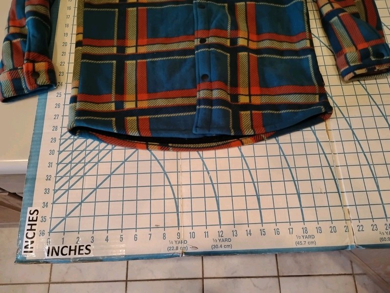 MENS SMALL QUICKSILVER THICK LS SNAP UP TEAL/ORANGE COLLAR/HOODIE - NWT gallery