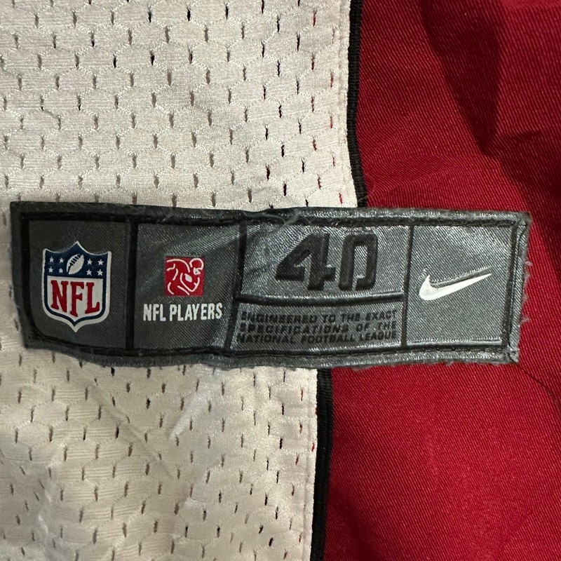 Nike Jersey Mens Size 40 Arizona Cardinals Budda Baker Red White Football Mesh gallery