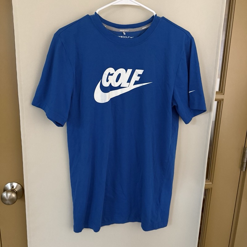 Nike Golf Men's Small DriFit Short Sleeve Tee T-Shirt Top Logo Crewneck gallery