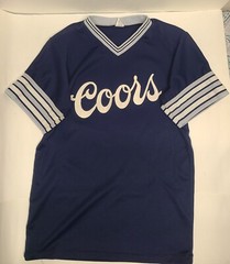 Vintage Coors Baseball Jersey