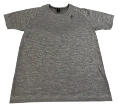 Three Nails Vented Performance Athletic Workout T-Shirt Gray Men’s XL X-Large