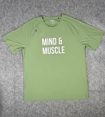 Rhone XL Performance Athletic Training Reign Tee Running Workout Mind and Muscle