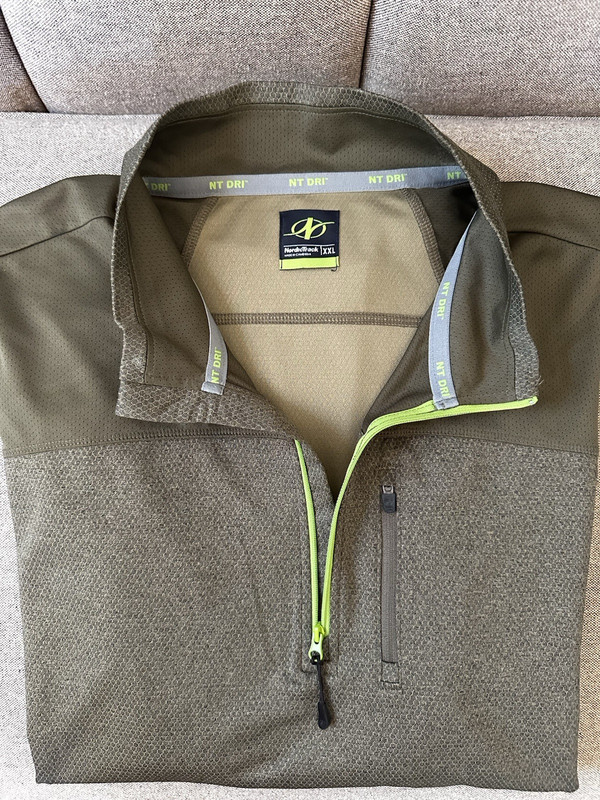 NordicTrack Mens Quarter Zip Pullover XXL. NWOT gallery