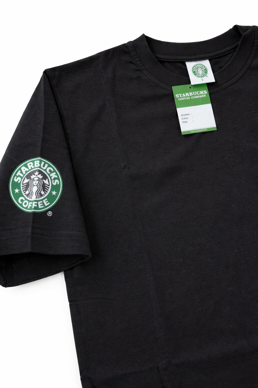 Starbucks Bali Barong Black T-Shirt Adult Small Cotton Blend Graphic Tee gallery