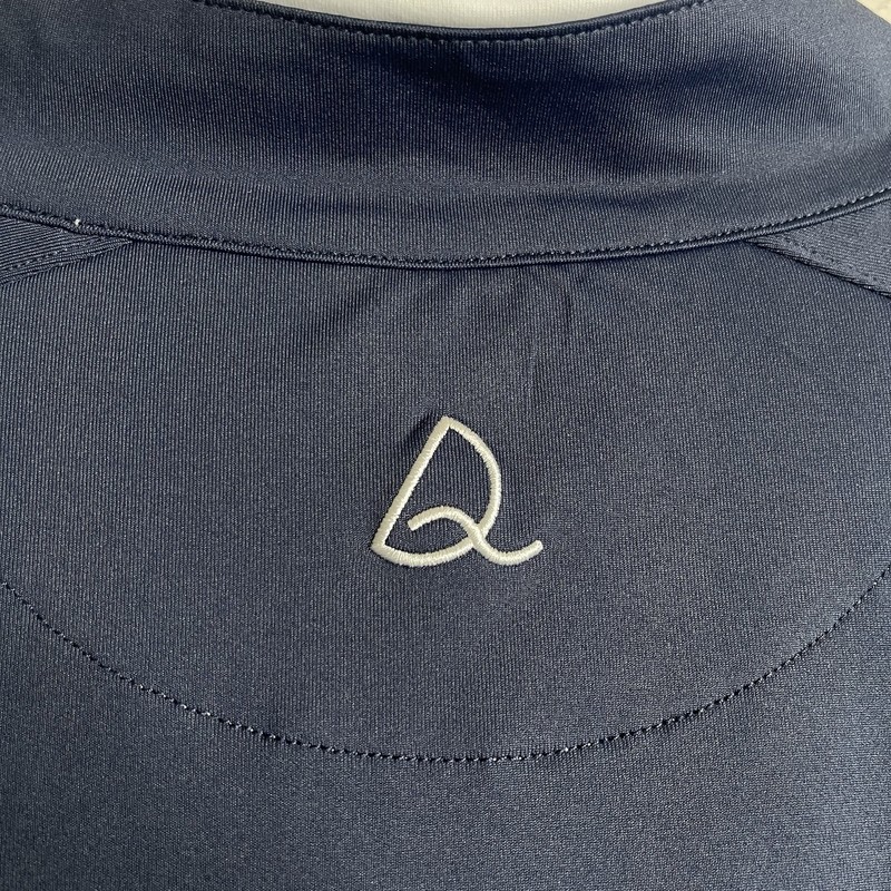 Deolax 1/4 Zip Pullover Mens Large Blue Performance Golf Tech Stretch Casual gallery