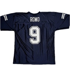 Tony Romo Jersey NFL Dallas Cowboys #9 Official NFL Gear Jersey Blue