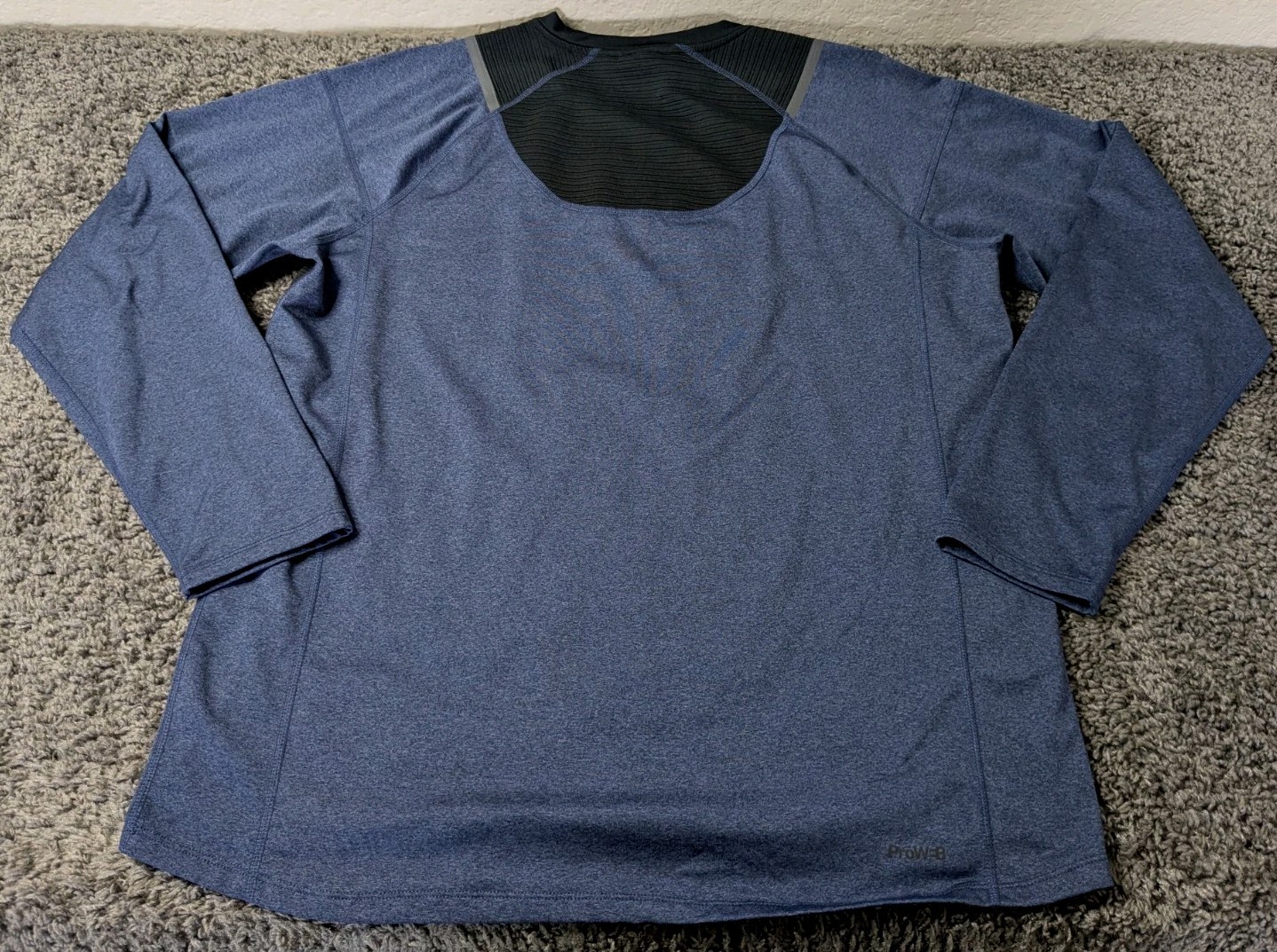 Spyder Baselayer Shirt Men’s M Active Midweight M Dust Navy Heather gallery