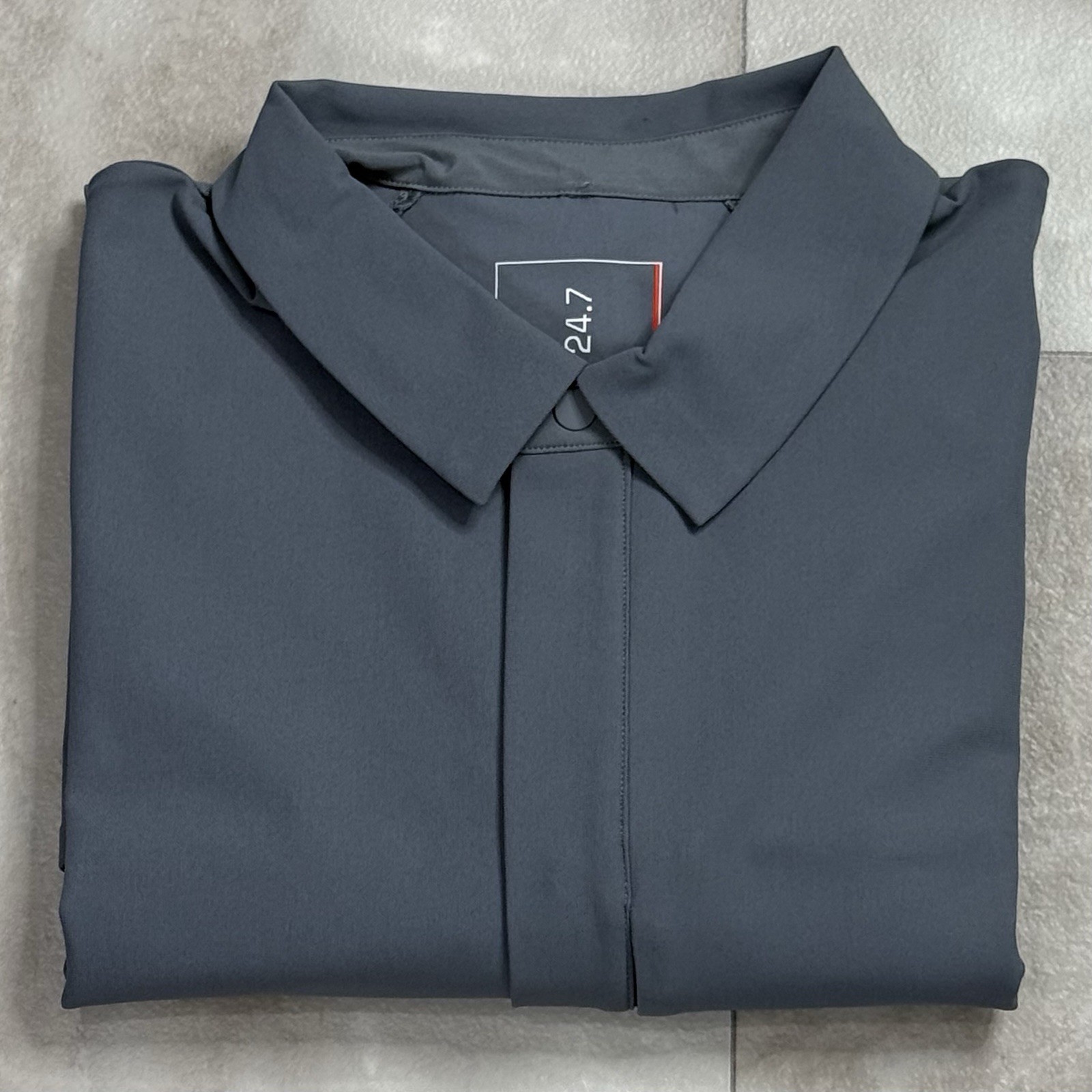 Nike 24.7 Perfect Stretch Dri-fit Top Snap Button UV Shirt Jacket Size S NWT gallery