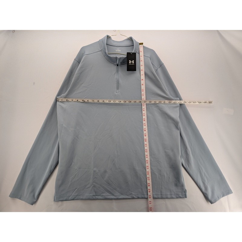 NWT Under Armour Men's UA Motion ¼ Zip in Harbor Blue size XL gallery