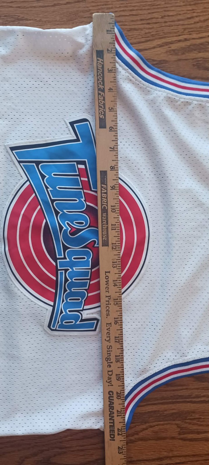 Space Jam Tune Squad Lola #10 Jersey White Mesh Stitched Logo Size Large gallery