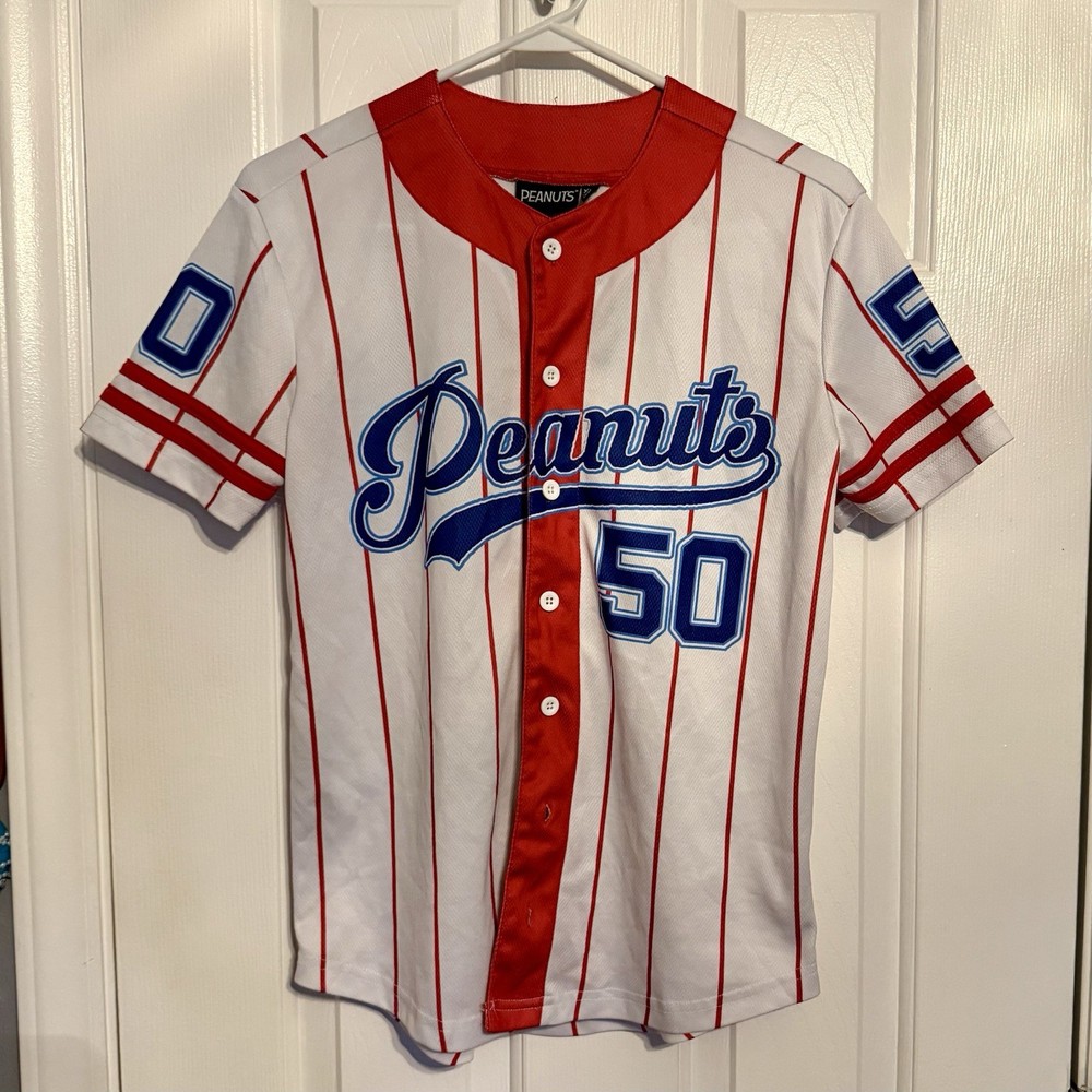 The Peanuts Snoopy Jersey Athletic Club Mens XXS