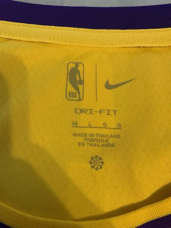 DN2009-728 NIKE NBA LOS ANGELES LAKERS ICON EDITION LEBRON JAMES 2022/23 Mens L gallery