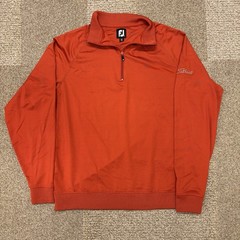 Titleist Footjoy Golf 1/4 Zip Long Sleeve Embroidered Stretch Pull Over