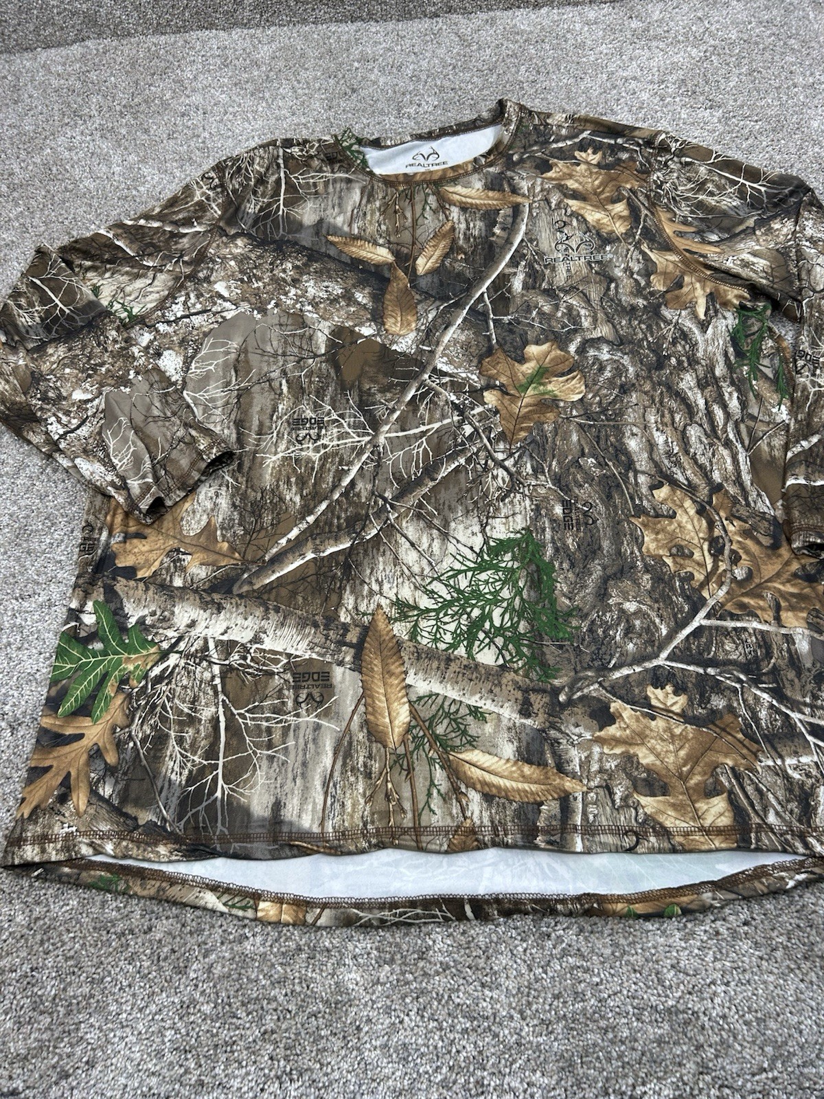 RealTree Edge Camo Lightweight Long Sleeve Shirt Hunting Outdoor Men 3XL #0132 gallery