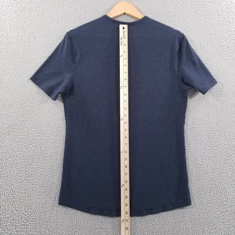 Lululemon 5 Year Basic Tee Shirt Men Blue Pima Cotton Short Sleeve Athletic Five gallery