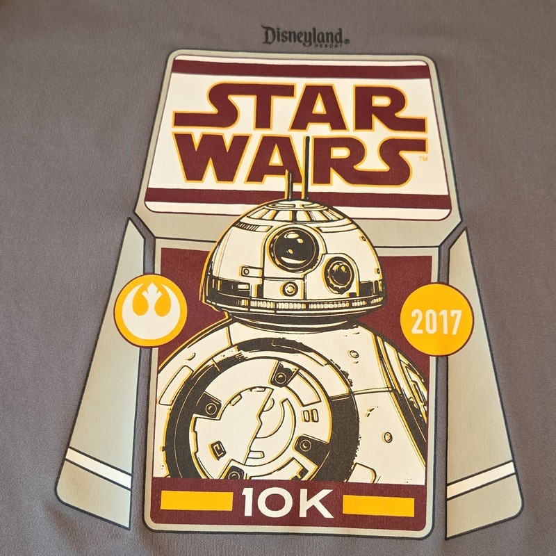 Champion Performance Men’s L Polyester Long Sleeve Crew Star Wars BB-8 Tee 62 gallery