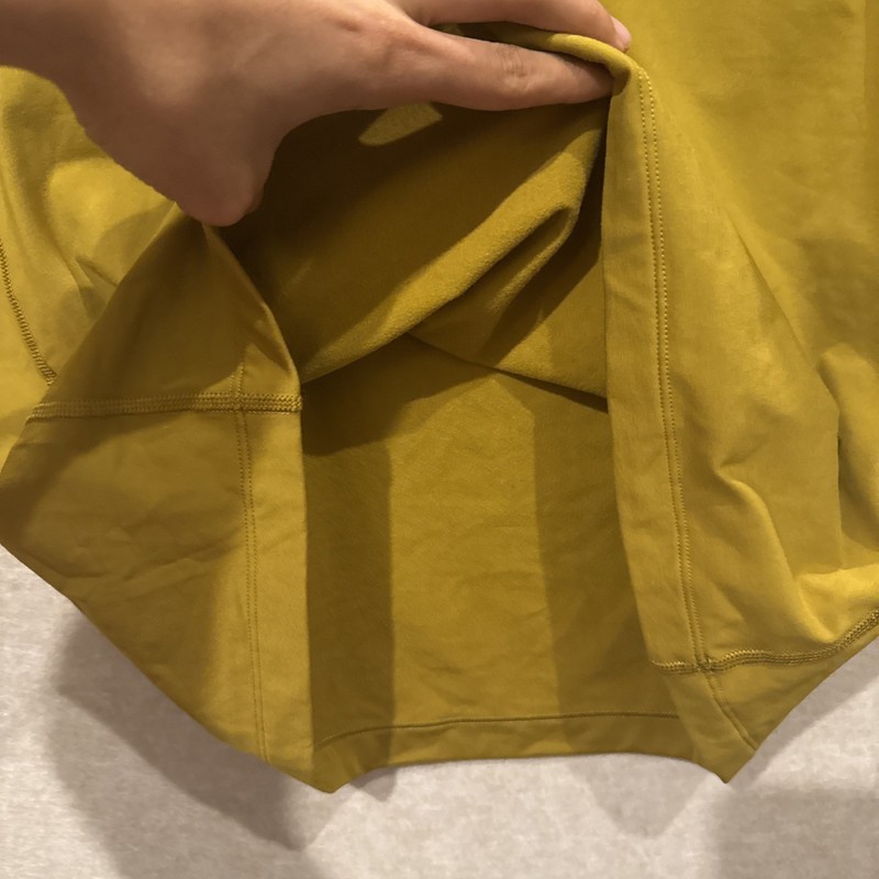 Arcteryx Rho LT Zip Neck Pullover Men's Small Mustard Base Layer 1/2 Zip Jacket gallery