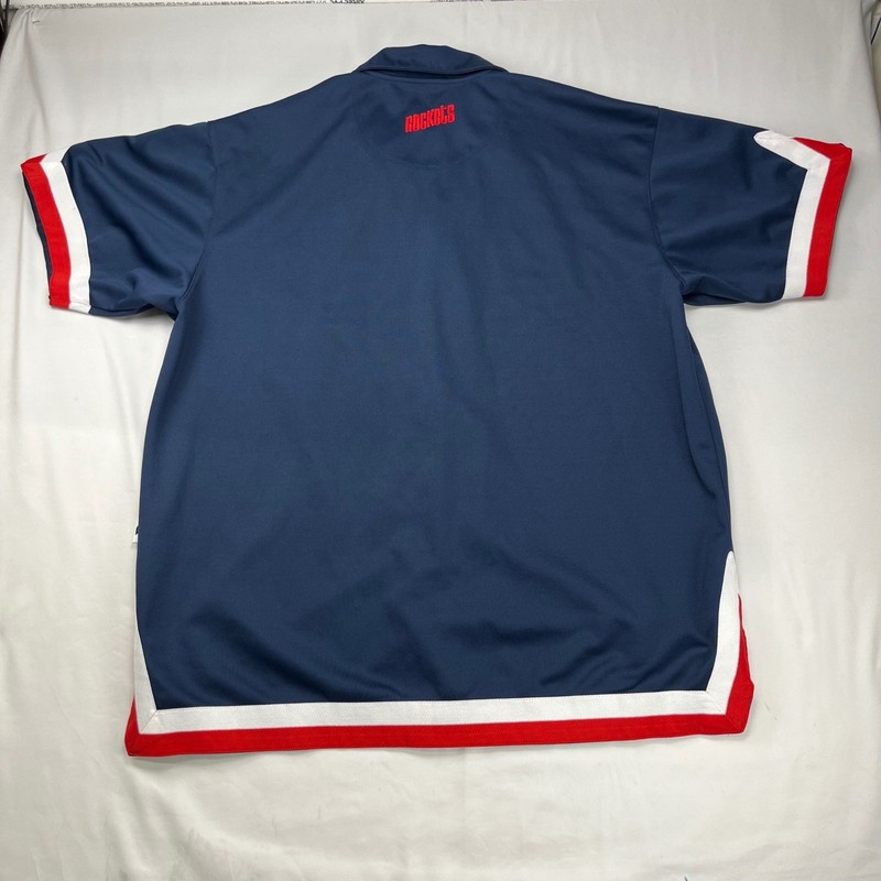 Vintage Nike Houston Rockets NBA Shooting Shirt Jersey Mens 3XL Navy Blue SP04 gallery
